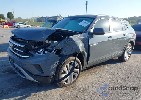 2020 Volkswagen Atlas Cross Sport 3.6L V6 Se W/Technology/3.6L V6 Se W/Technology R-Line из США, поврежденный, VIN 1V21E2CA3LC231899